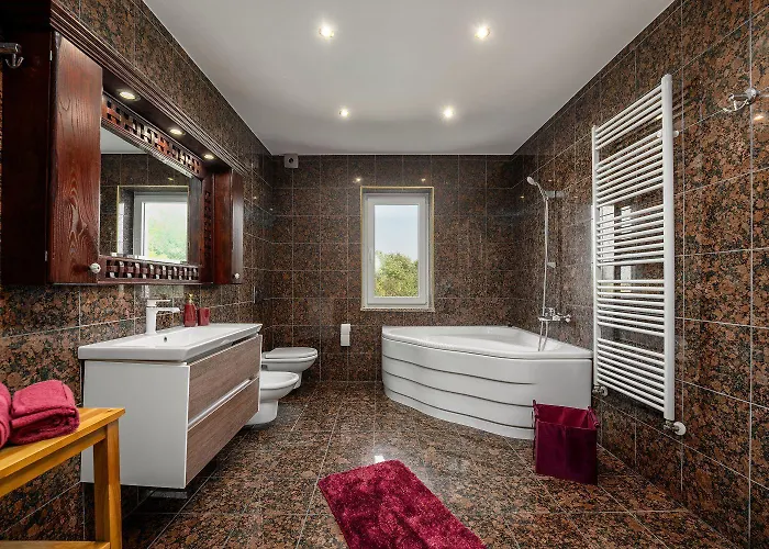 Hundefreundlliche Mit Privatpool, Panorama Meerblick, Outdoor-kueche, Babybett Hébergement de vacances *